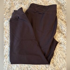 Figs Zamora joggers size large brown